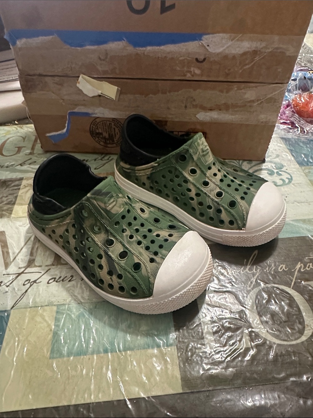 Skechers Toddler Boy Molded Slip-On Shoe- Size 6